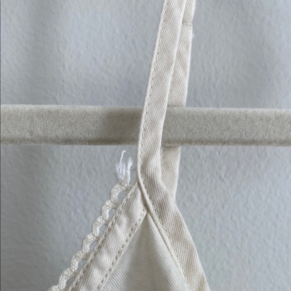 SUNDAY Best Aritzia 100% Cotton Tiered Mini Dress in Whisper White XS - Picture 7 of 10